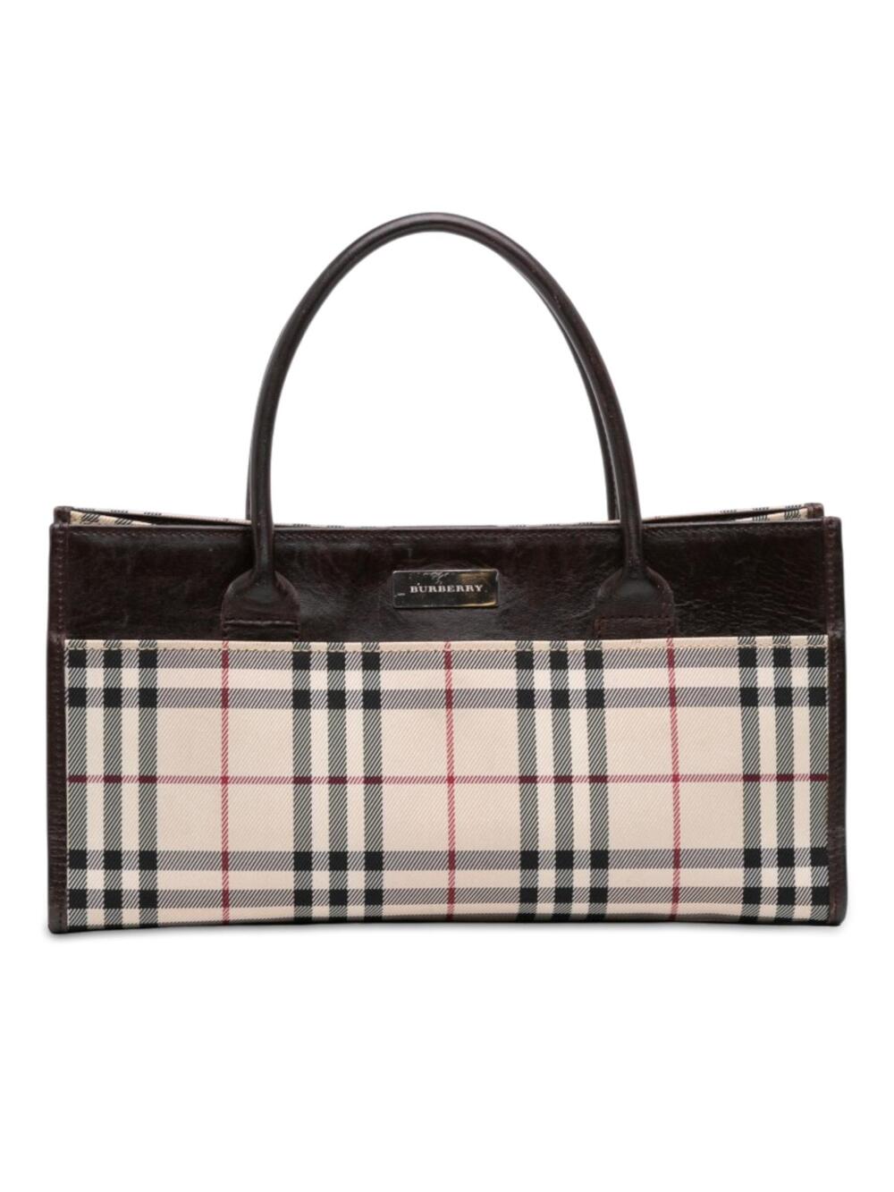 Burberry House Check Canvas Handbag #342528B35B